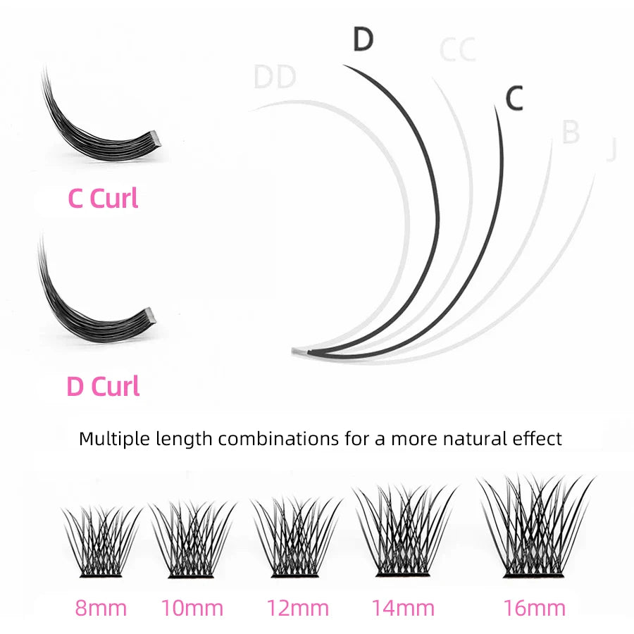 Wispy Volume Individual Eyelashes™